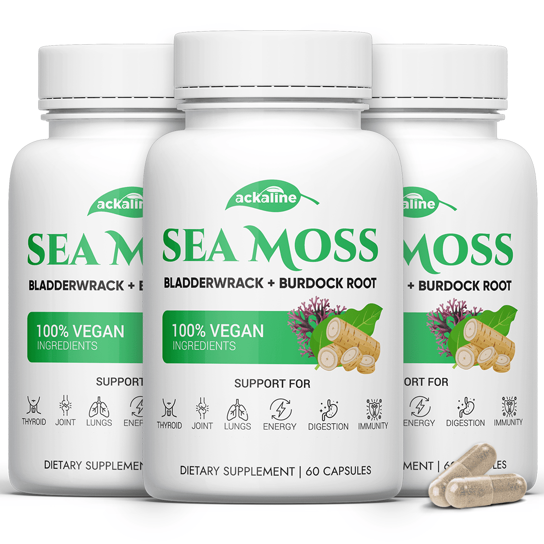 Performance Sea Moss With Bladderwrack & Burdock Root
