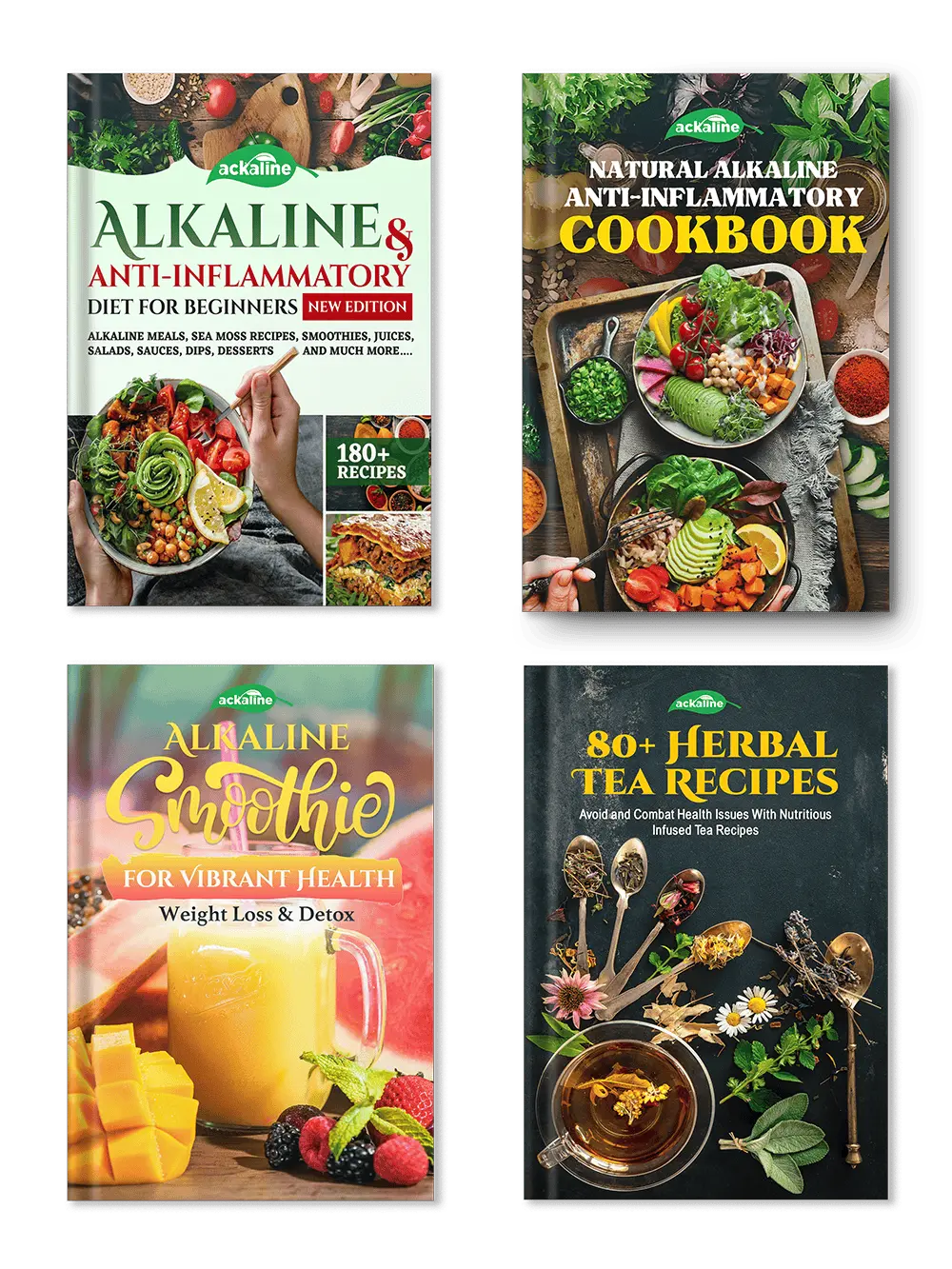The Alkaline Healing Ant-Inflammatory Diet (4 eBook Bundle)