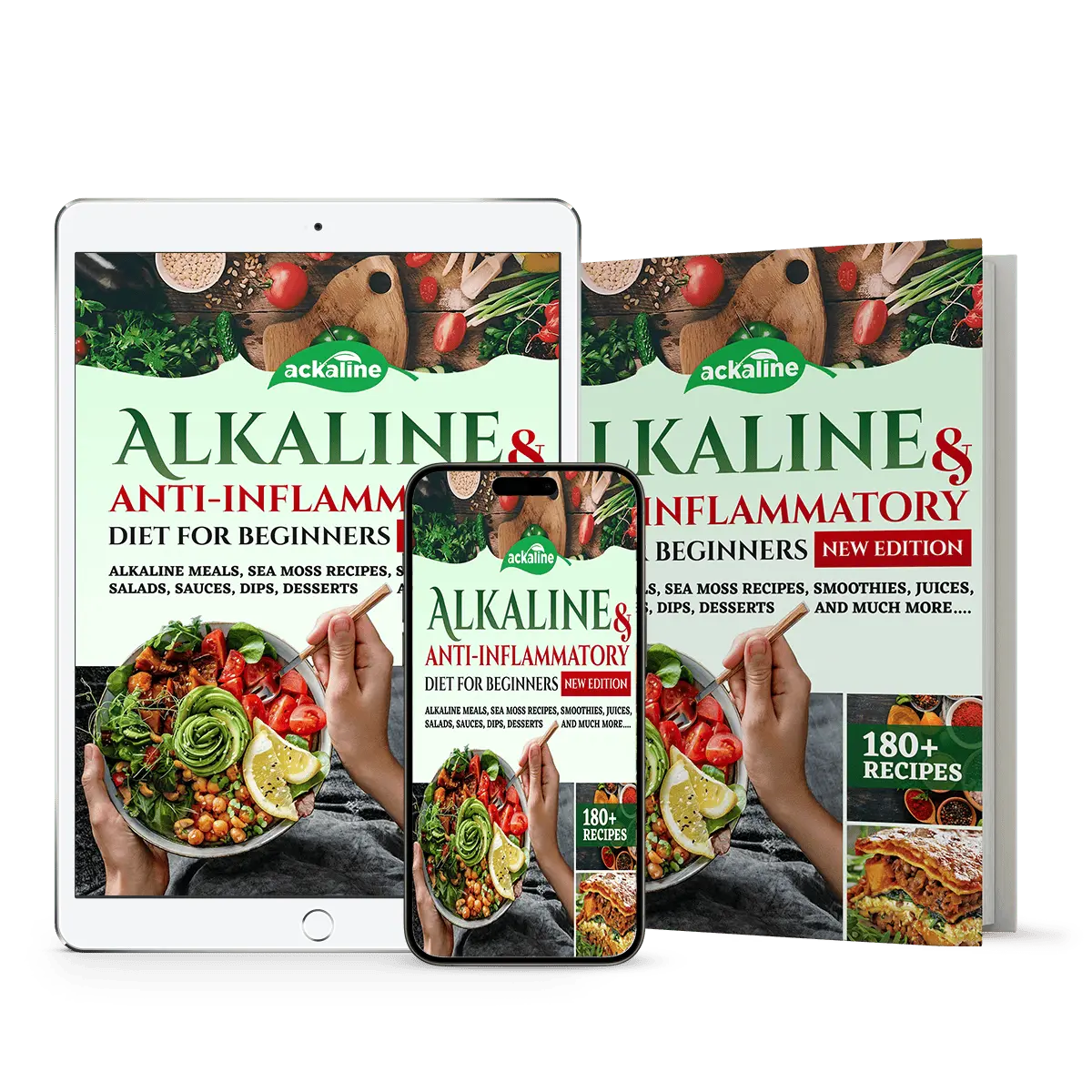The Alkaline Healing Ant-Inflammatory Diet (4 eBook Bundle)
