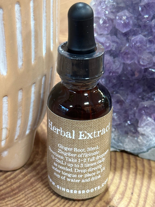 Ginger Root, Liquid extract, 30mL