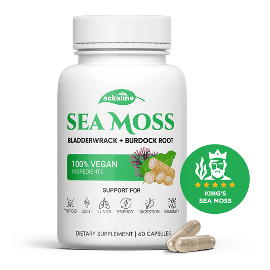 King’s Sea Moss With Bladderwrack & Burdock Root