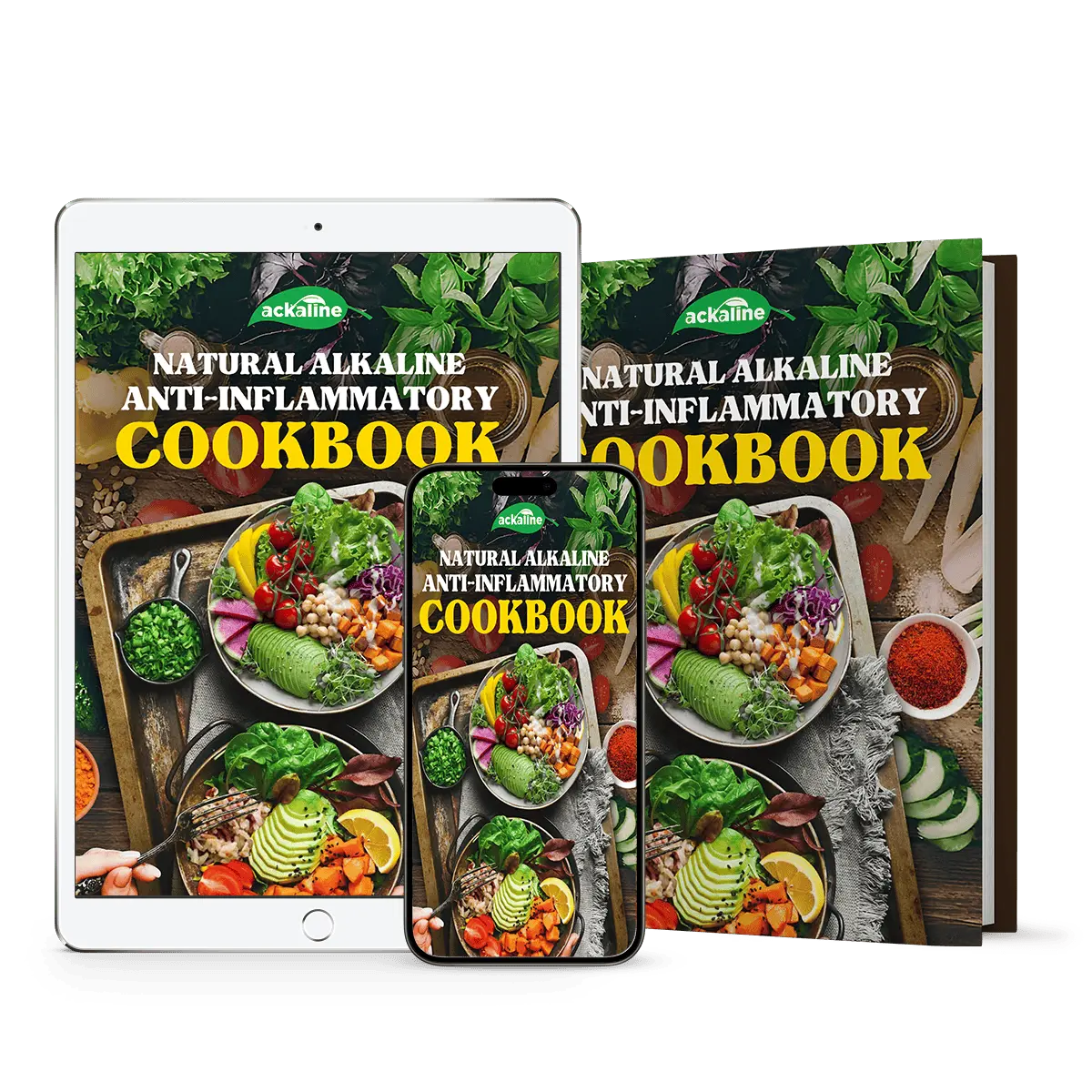 The Alkaline Healing Ant-Inflammatory Diet (4 eBook Bundle)