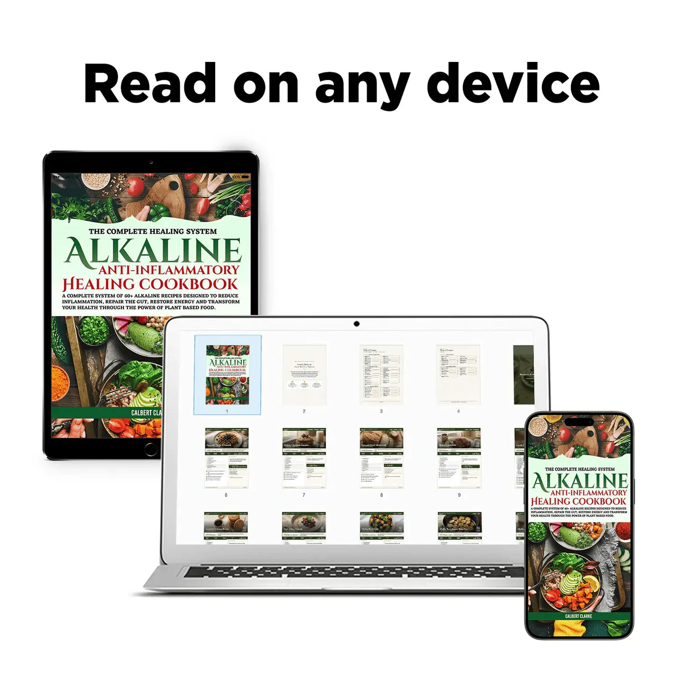 The Alkaline Healing Cookbook + The Eat to Heal System