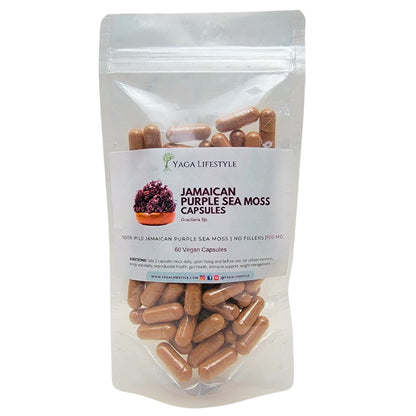 Jamaican Purple Sea Moss Capsules | 60 Vegan Capsules