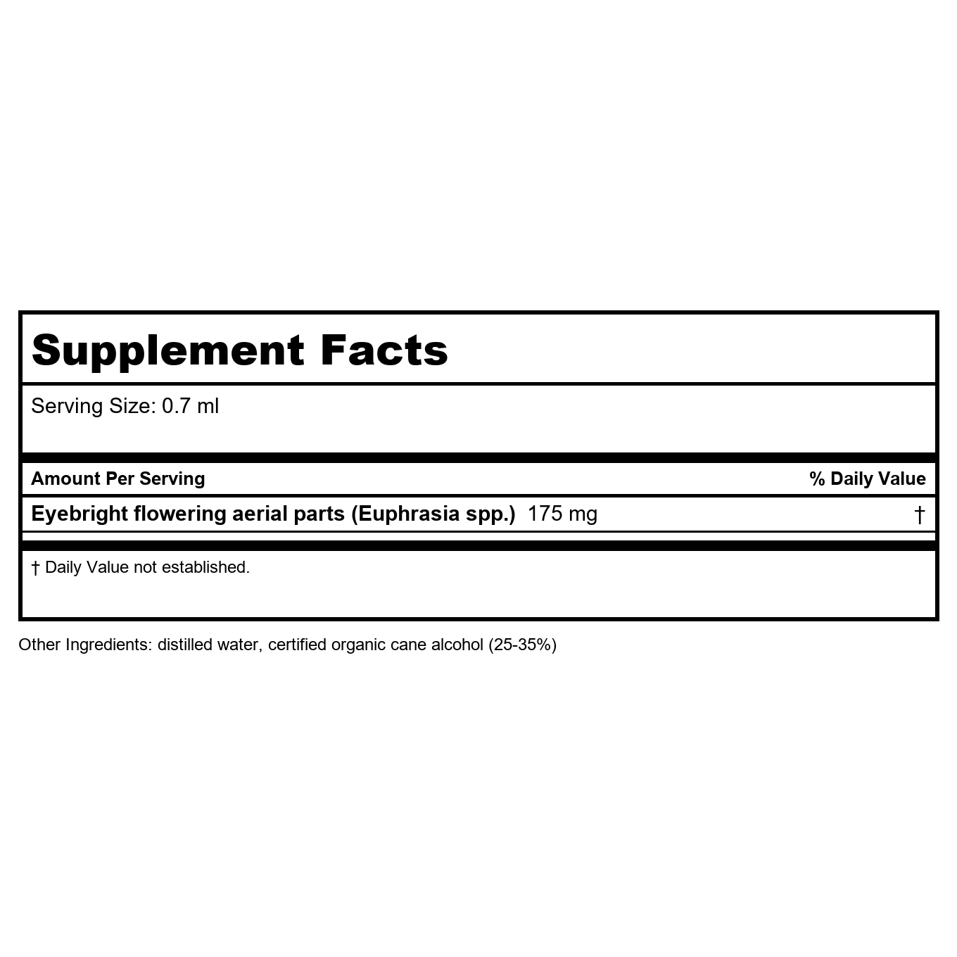 Herb Pharm Eyebright 1oz