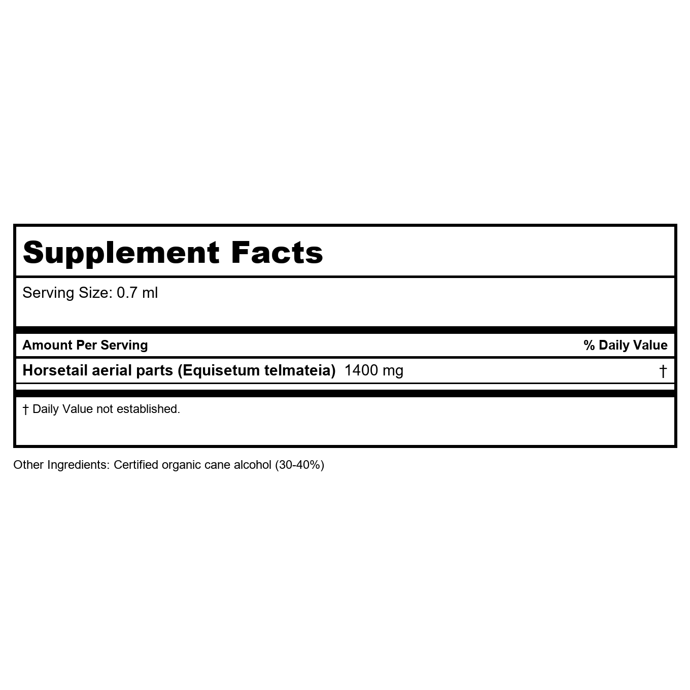 Herb Pharm Horsetail 1oz